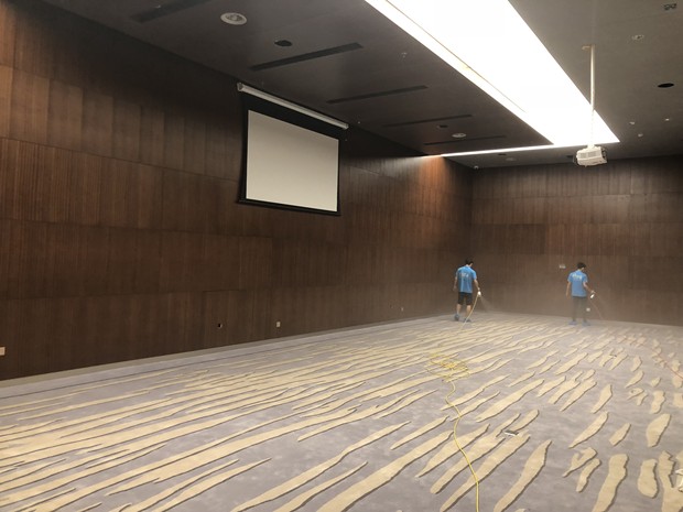 創綠家環保助力石家莊國際會展中心成為中國***“綠色三星”會展中心！