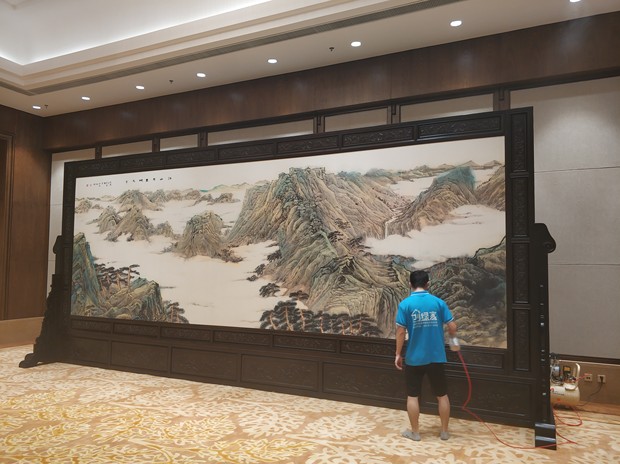 創綠家環保助力石家莊國際會展中心成為中國***“綠色三星”會展中心！