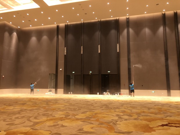 創綠家環保助力石家莊國際會展中心成為中國***“綠色三星”會展中心！